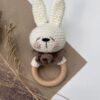 Коричневый эко грызунок-прорезыватель Олененок Грызунки 7