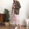 Светло-розовый бомбер для беременных и кормящих Matis Верхняя одежда 18