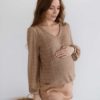 Чёрные джинсы-скини для будущих и кормящих мам Taliana Брюки 18