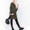 Теплое бордовое платье для будущих и кормящих мам Danielle Warm Новинки 20