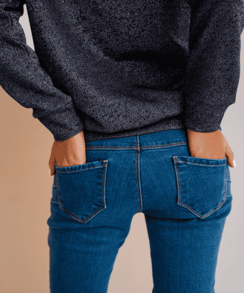 Джинсы прямого кроя для будущих и кормящих мам Lika — изображение 4
