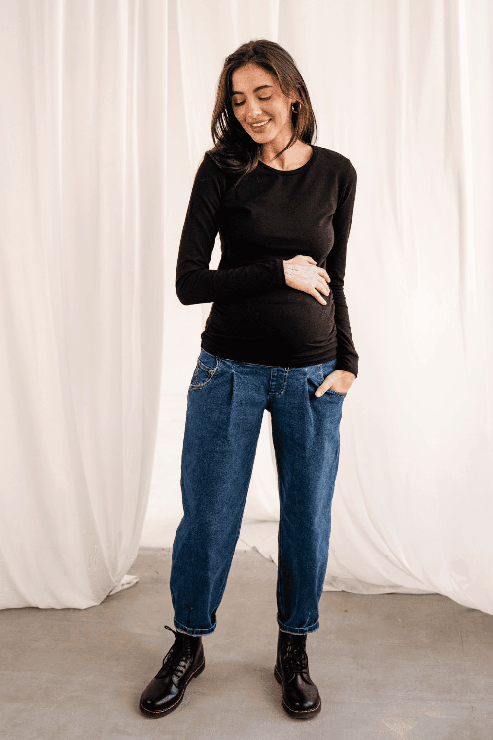 Джинсы slouchy для будущих мам Pasadena Джинсы slouchy для будущих мам Pasadena