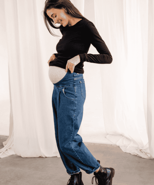 Джинсы slouchy для будущих мам Pasadena Джинсы slouchy для будущих мам Pasadena — изображение 3