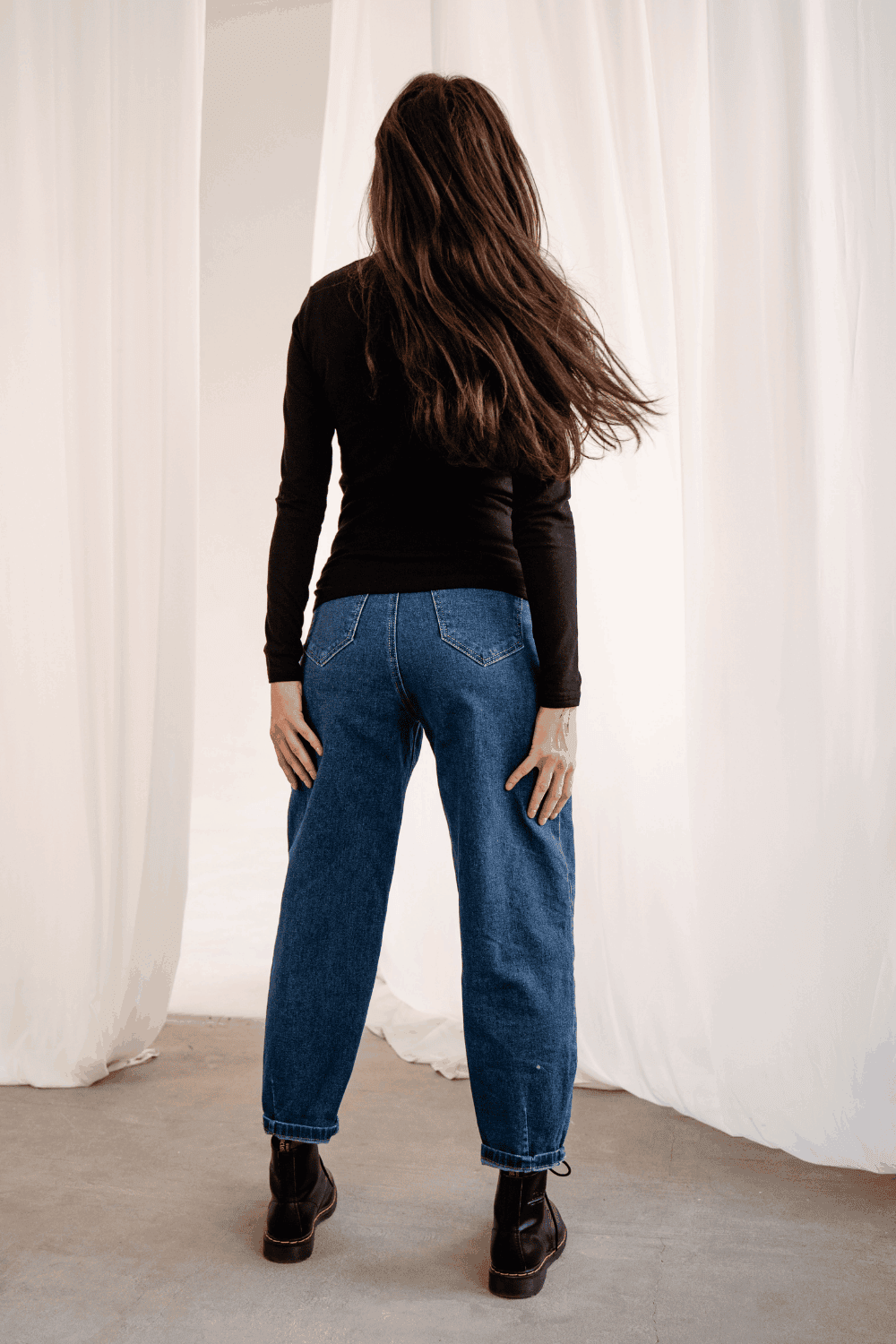 Джинсы slouchy для будущих мам Pasadena Джинсы slouchy для будущих мам Pasadena — изображение 5