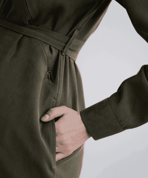 Платье в цвете хаки для беременных и кормящих Tuluza Платье в цвете хаки для беременных и кормящих Tuluza — изображение 6