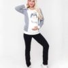 Бордовое теплое платье для беременных и кормящих Gwen Бордовое теплое платье для беременных и кормящих Gwen Новинки 11