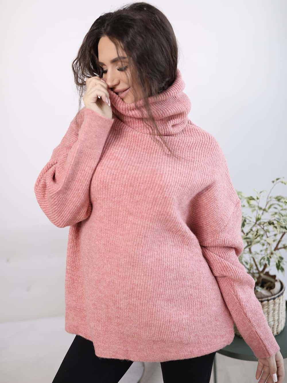 Коралловый свитер для будущих и кормящих мам Astrid Коралловый свитер для будущих и кормящих мам Astrid
