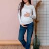Мятная пижама для будущих и кормящих мам Relax в горошек Пижамы 22