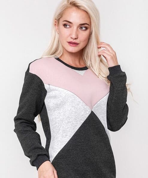 Теплый свитшот в цвете графит для будущих и кормящих мам Cat Warm Теплый свитшот в цвете графит для будущих и кормящих мам Cat Warm — изображение 7