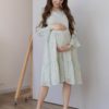 Красный джемпер для будущих и кормящих мам Molly Лето 19