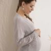 Белая сорочка для будущих и кормящих мам Verona Домашняя одежда 25