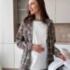 Брюки в цвете хаки для будущих и кормящих мам Kristy Брюки 31