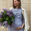 Бежевый сарафан для беременных и кормящих мам Violetta Бежевый сарафан для беременных и кормящих мам Violetta Новинки 25
