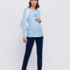 Теплый костюм в ягодном цвете для будущих и кормящих мам Kortney Костюмы 27