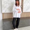 Розовая легкая парка для будущих и кормящих мам Mollis Верхняя одежда 20