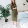Теплое худи в цвете какао для будущих и кормящих мам Sport Зима 21