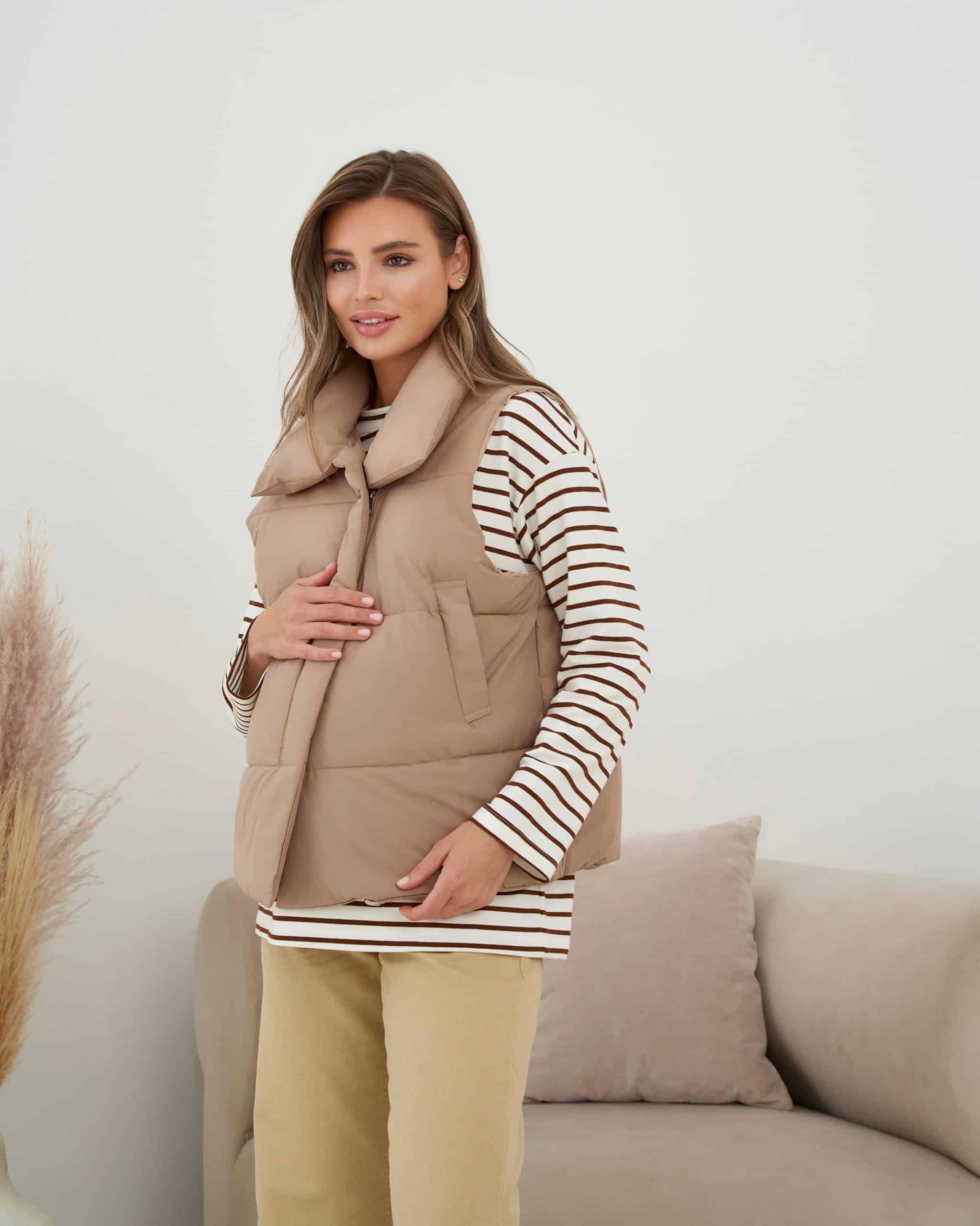 Карамельный теплый жилет Stive Карамельный теплый жилет Stive — изображение 7