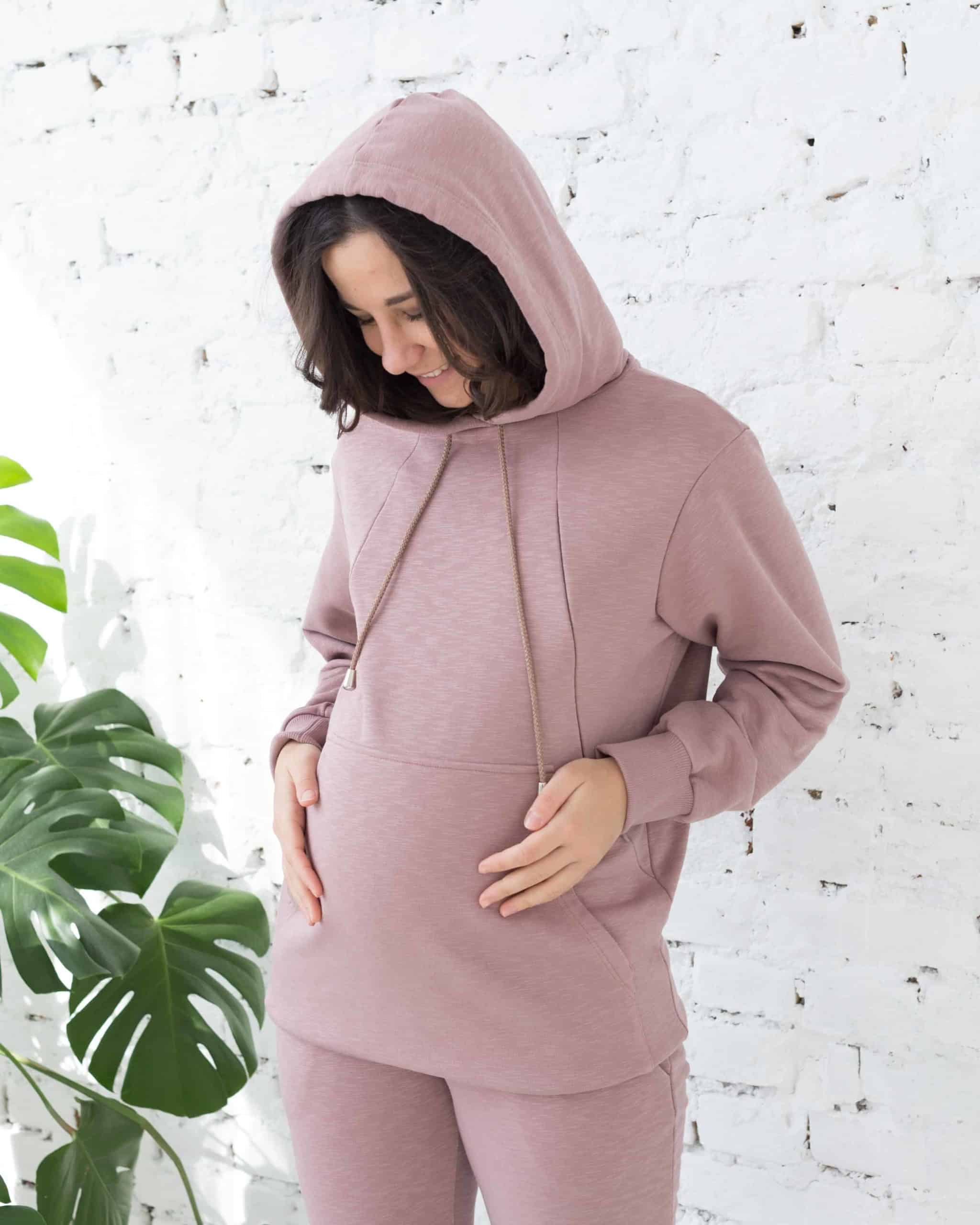 Кофейное худи для будущих и кормящих мам Spring Кофейное худи для будущих и кормящих мам Spring — изображение 3