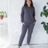 Графитовые брюки для будущих и кормящих мам Spring