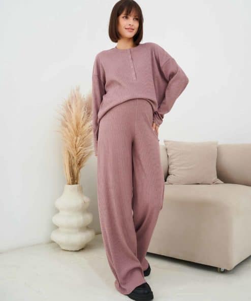 Кофейные брюки для будущих и кормящих мам Soft — изображение 6