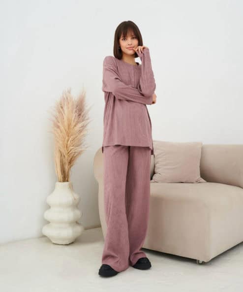 Кофейные брюки для будущих и кормящих мам Soft — изображение 7