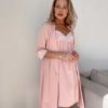 Светло-бежевые базовые брюки для будущих и кормящих мам Eleganza Брюки 22