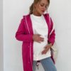 Кофейная легкая парка для будущих и кормящих мам Mollis Верхняя одежда 12