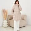 Графитовое теплое худи для будущих и кормящих мам Juna Warm Зима 29