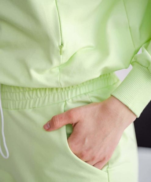 Салатовый костюм для кормящих мам Fresh — изображение 5