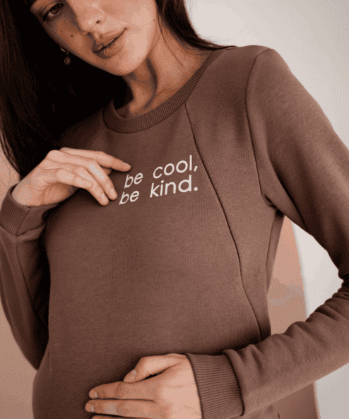 Шоколадный костюм для будущих и кормящих мам Be Cool — изображение 2