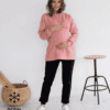 Кофейное платье для будущих и кормящих мам Sarah Вечерние платья 32