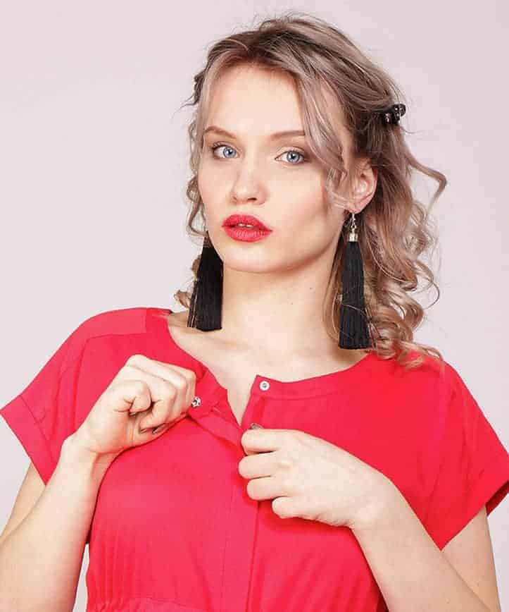 Красное платье для будущих и кормящих мам Rossa Красное платье для будущих и кормящих мам Rossa — изображение 7