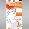 Черные колготки для беременных Cotton 300 den, Mother Comfort