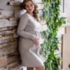 Фиолетовое платье для беременных и кормящих мам Karmina Платья и сарафаны 18