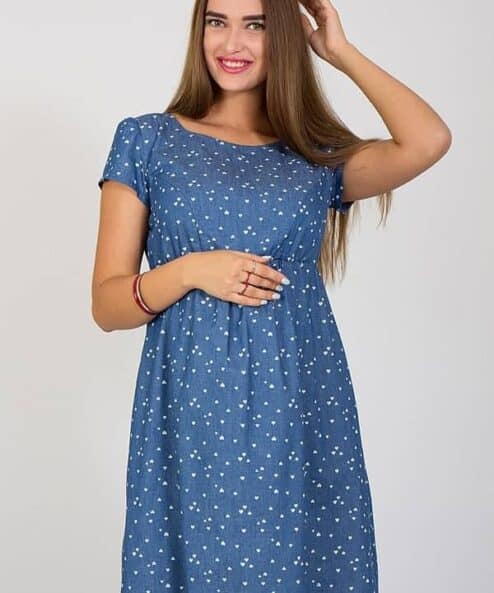 Платье для будущих и кормящих мам Celine / Hearts Платье для будущих и кормящих мам Celine / Hearts — изображение 4