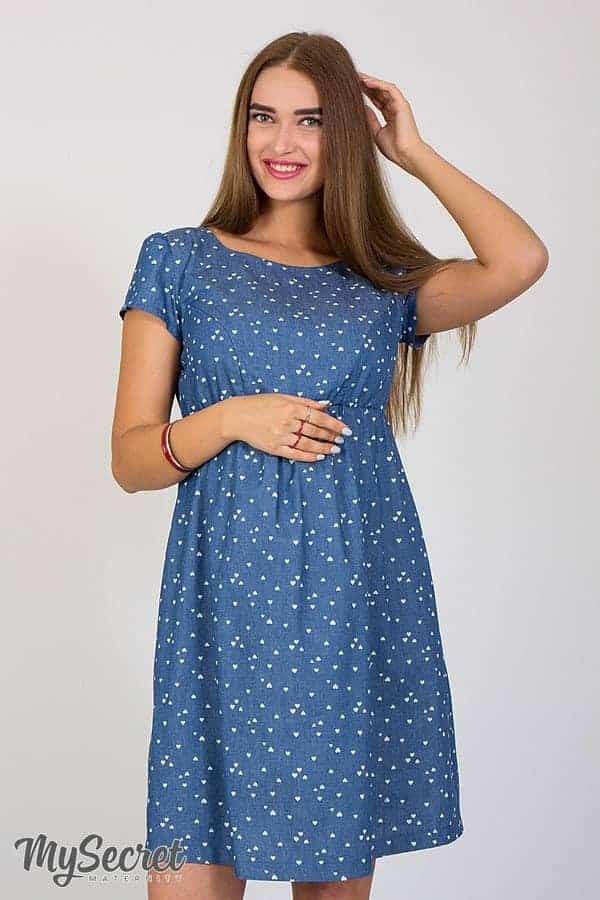 Платье для будущих и кормящих мам Celine / Hearts Платье для будущих и кормящих мам Celine / Hearts — изображение 4