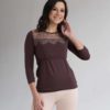 Шоколадный костюм для беременных и кормящих Wool Chic Костюмы 22