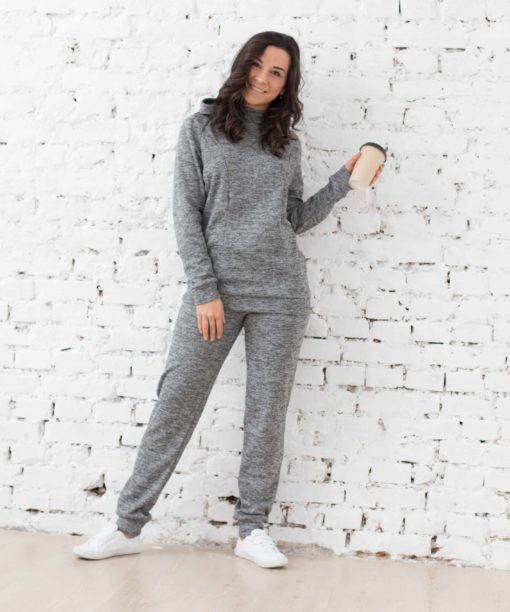 Серый костюм для будущих и кормящих мам Wool Chic Серый костюм для будущих и кормящих мам Wool Chic — изображение 4