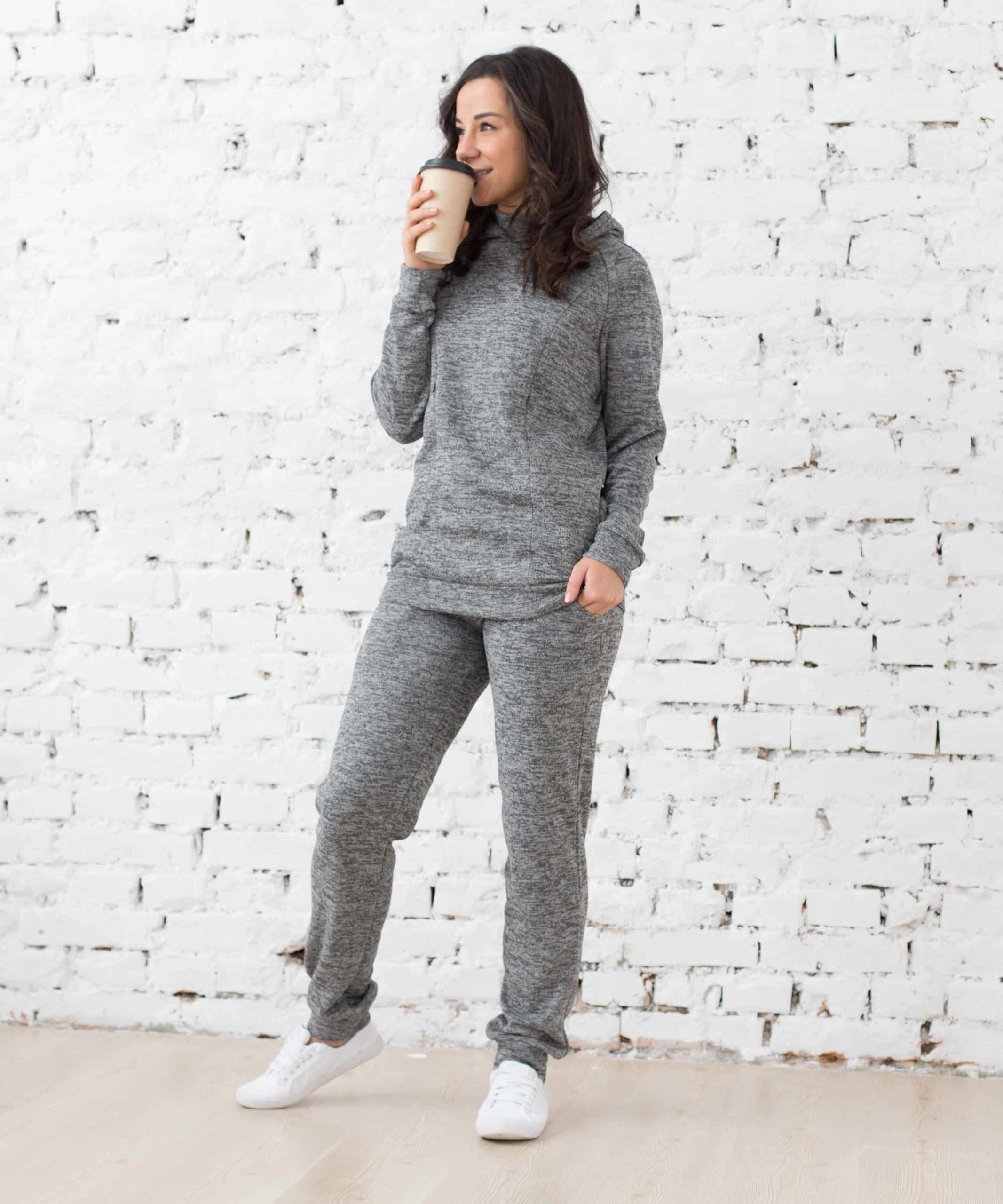 Серый костюм для будущих и кормящих мам Wool Chic Серый костюм для будущих и кормящих мам Wool Chic — изображение 5