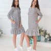 Графитовое платье для беременных и кормящих Gwen Spring Новинки 14