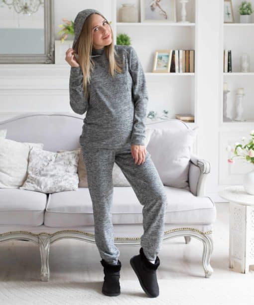 Серый костюм для будущих и кормящих мам Wool Chic Серый костюм для будущих и кормящих мам Wool Chic — изображение 3