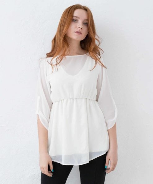Молочная туника для будущих и кормящих мам Freedom Top