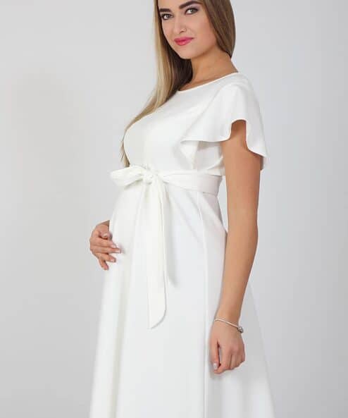 Молочное платье для будущих и кормящих мам Lovely Молочное платье для будущих и кормящих мам Lovely — изображение 7