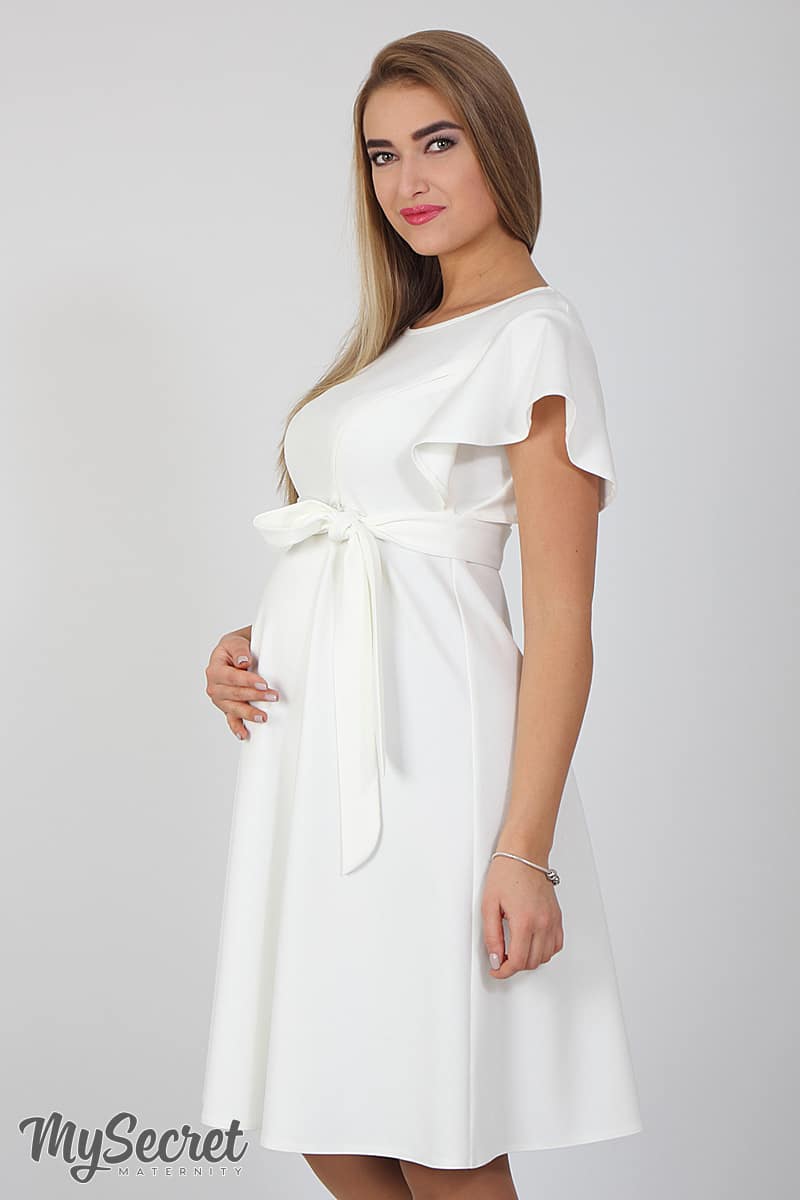 Молочное платье для будущих и кормящих мам Lovely Молочное платье для будущих и кормящих мам Lovely — изображение 7