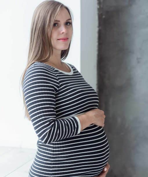 Синее платье для будущих и кормящим мам Loly Синее платье для будущих и кормящим мам Loly — изображение 2