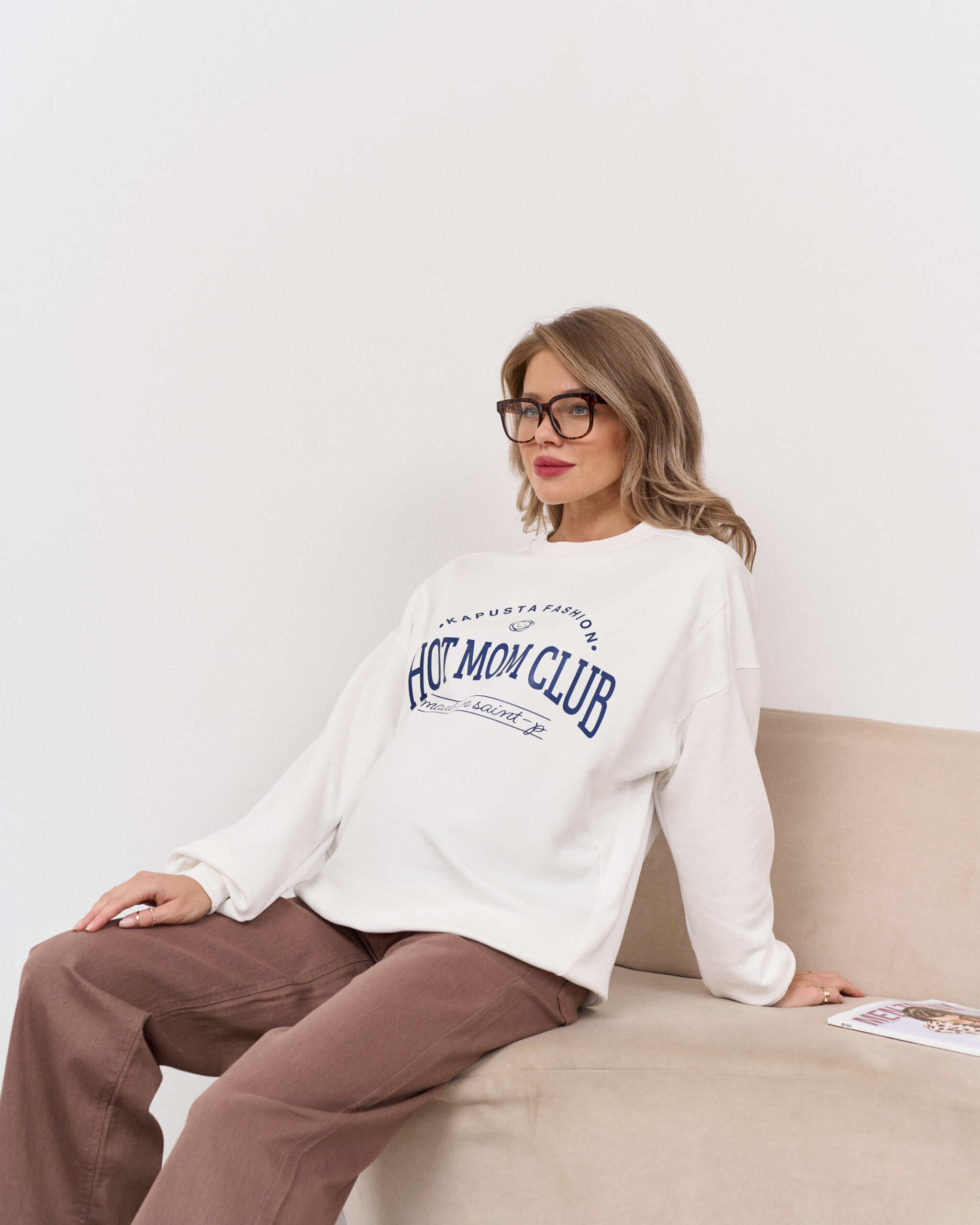 Молочный свитшот для будущих и кормящих мам Hot Mom Молочный свитшот для будущих и кормящих мам Hot Mom — изображение 7