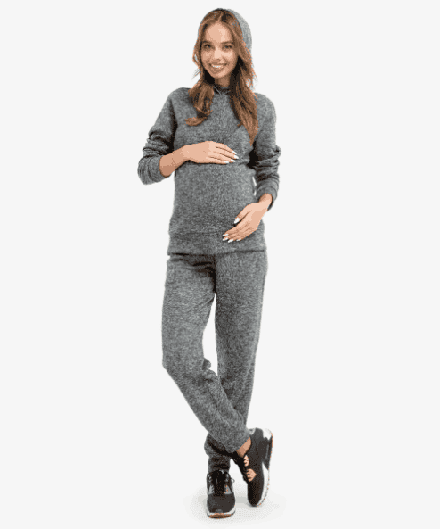 Серый костюм для будущих и кормящих мам Wool Chic Серый костюм для будущих и кормящих мам Wool Chic — изображение 6