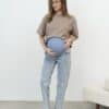 Темно-голубые джинсы moms для будущих мам Desire Темно-голубые джинсы moms для будущих мам Desire Весна 20