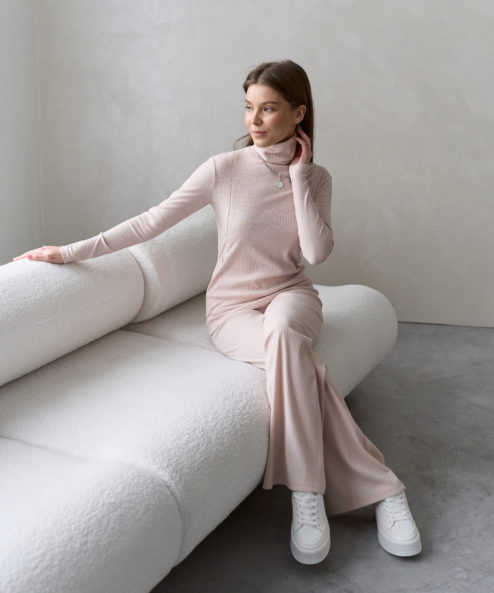 Бежевые брюки для будущих и кормящих мам Soft Бежевые брюки для будущих и кормящих мам Soft — изображение 9