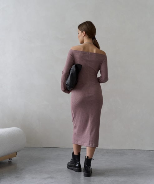 Кофейное платье для будущих и кормящих мам Everett NEW Кофейное платье для будущих и кормящих мам Everett NEW — изображение 10